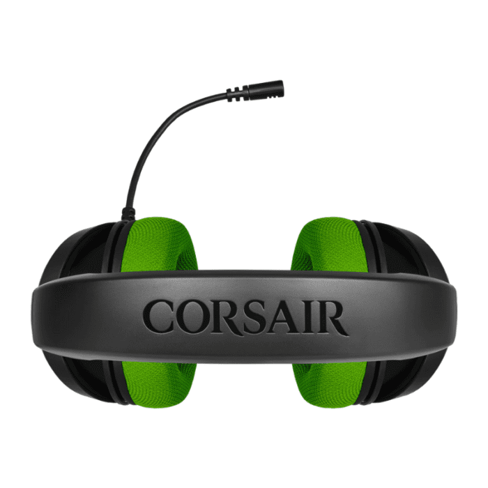 Corsair HS35 Stereo Gaming Headset Green 4
