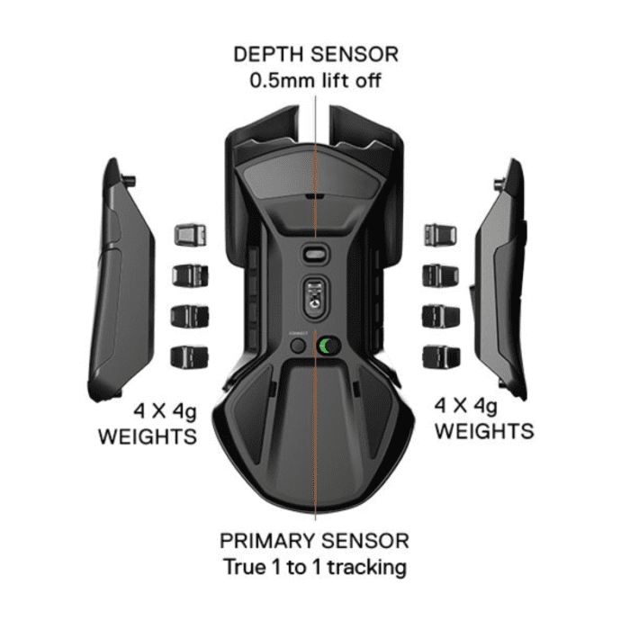 SteelSeries Rival 650 Wireless Gaming Mouse 2