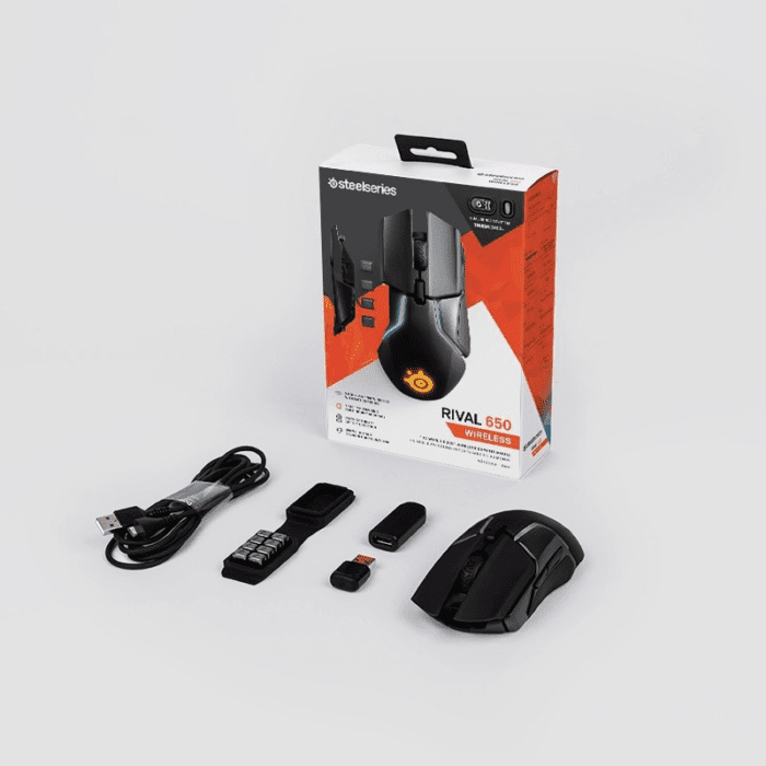 SteelSeries Rival 650 Wireless Gaming Mouse 3