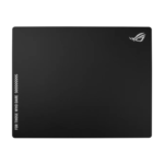 ASUS NH04 ROG MOONSTONE ACE L/BLK: The ROG Moonstone Ace L is a large gaming mouse pad made of durable tempered glass, featuring an ultrasmooth surface optimized for fast, consistent mouse glides and an anti-slip silicone base, 500 x 400 mm, Black.