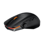 ASUS P708 ROG CHAKRAM X O, ROG Chakram X wireless RGB gaming mouse with next-gen 36,000 dpi ROG AimPoint optical sensor, 8000 Hz polling rate, low-latency tri-mode connectivity (RF 2.4 GHz/Bluetooth / wired), 11 programmable buttons, an analog joystick, and hot-swappable micro switch sockets (mechanical/optical )- Black - Image 3