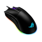ASUS ROG Gladius II Origin Ergonomic wired optical gaming mouse optimized for FPS, featuring Aura Sync- Black - Image 2