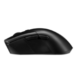 ASUS ROG Gladius III Wireless AimPoint is a lightweight 79-gram wireless RGB gaming mouse that features a 36,000-dpi ROG AimPoint optical sensor, tri-mode connectivity, ROG SpeedNova wireless technology, swappable mouse switches, ROG Micro Switches, pivoted button mechanism for 0 ms click latency, ergonomic design, ROG Paracord, 100% PTFE mouse feet, six programmable buttons, and mouse grip tape- Black - Image 3