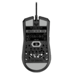 ASUS P307 TUF GAMING M4 Air is a lightweight wired gaming mouse with a 16,000 dpi sensor, six programmable buttons, an ultralight Air Shell, IPX6 water resistance, ASUS Antibacterial Guard, TUF Gaming Paracord, and pure PTFE feet- Black - Image 5