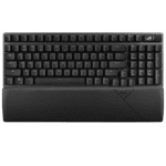 ASUS X901 ROG Strix Scope II 96 Wireless gaming keyboard with tri-mode connection, streamer hotkeys, multifunction controls, hot-swappable pre-lubed ROG NX Snow & Storm mechanical switches, ROG keyboard stabilizers, PBT doubleshot keycaps and silicone dampening foam, three tilt angles, and wrist rest- Black - Image 5