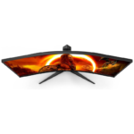 AOC Curved Gaming Monitor 34'',WQHD,180Hz,VA,1ms- Black/Red - Image 6