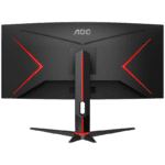 AOC Curved Gaming Monitor 34'',WQHD,180Hz,VA,1ms- Black/Red - Image 3