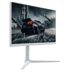 ⁦GAMEON GOA24FHD190IPS Artic Pro Series 24" FHD, 190Hz, MPRT 0.5ms, HDMI 2.1, Fast IPS Gaming Monitor (Supports PS5) - White⁩ - الصورة ⁦2⁩