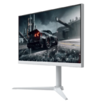 ⁦GAMEON GOA24FHD190IPS Artic Pro Series 24" FHD, 190Hz, MPRT 0.5ms, HDMI 2.1, Fast IPS Gaming Monitor (Supports PS5) - White⁩ - الصورة ⁦3⁩