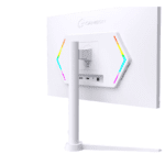 ⁦GAMEON GOA24FHD190IPS Artic Pro Series 24" FHD, 190Hz, MPRT 0.5ms, HDMI 2.1, Fast IPS Gaming Monitor (Supports PS5) - White⁩ - الصورة ⁦4⁩