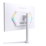 ⁦GAMEON GOA24FHD190IPS Artic Pro Series 24" FHD, 190Hz, MPRT 0.5ms, HDMI 2.1, Fast IPS Gaming Monitor (Supports PS5) - White⁩ - الصورة ⁦5⁩