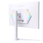 ⁦GAMEON GOA27FHD190IPS Artic Pro Series 27" FHD, 190Hz, MPRT 0.5ms, HDMI 2.1, Fast IPS Gaming Monitor (Supports PS5) - White⁩ - الصورة ⁦4⁩