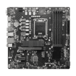 MSI PRO B760M-P Motherboard, Micro-ATX - Supports 12th and 13th Gen Intel Core Processors, LGA 1700 - DDR5 Memory Boost 6800+MHz/OC, PCIe 4.0 x16 Slot, M.2 Gen4 Slots - Image 2