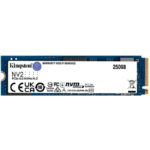 Kingston 250GB NV2 M.2 2280 PCIe 4.0 x4 NVMe SSD Up to 3,000MB/s read, 1,300MB/s write