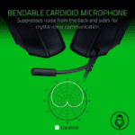 Razer Kraken X Lite Ultralight Gaming Headset 7.1 Surround Sound- Black - Image 4