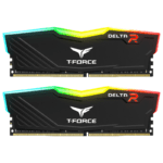 T-Force Delta RGB Black UD-D4 32GB (16GBx2) 3600MHz CL18 TF3D432G3600HC18JDC01