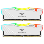 T-Force Delta RGB White UD-D4 16GB (8GBx2) 3600MHz CL18 TF4D416G3600HC18JDC01 - Image 2