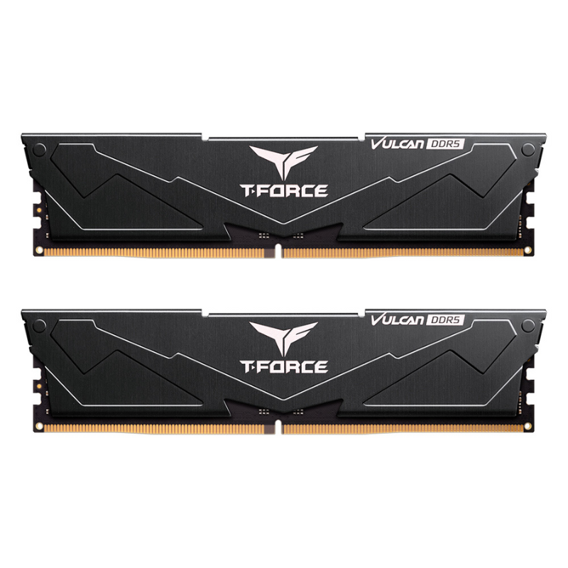T-Force Vulcan Black UD-D5 32GB (16GBx2) 5200MHz CL40 FLBD532G5200HC40CDC01 T-Force Vulcan Black UD-D5 32GB (16GBx2) 5200MHz CL40 FLBD532G5200HC40CDC01 - Image 1