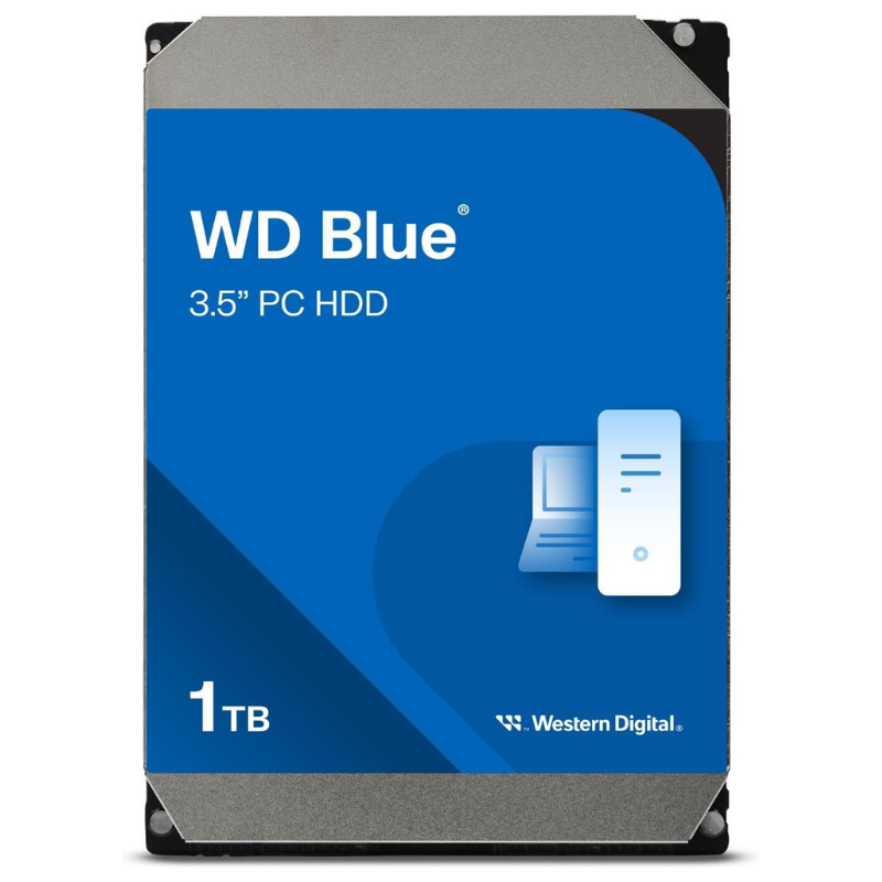 WD Blue 3.5_ 1000 GB Serial ATA III Internal Hard Drive WD Blue 3.5" 1000 GB Serial ATA III Internal Hard Drive - Image 1